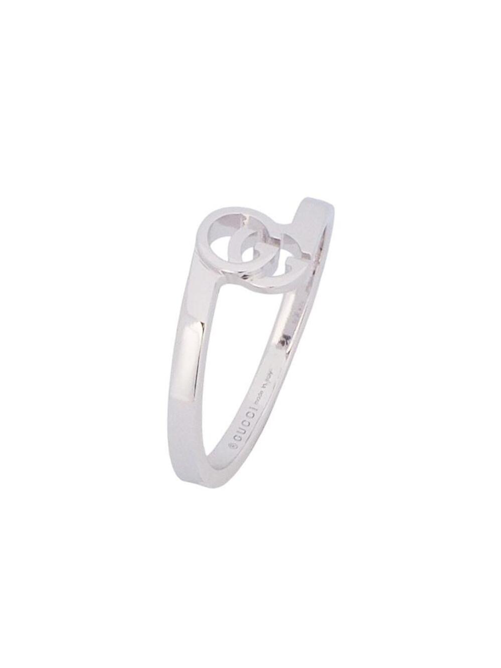 Gucci White Gold Running Ring #357493F60B